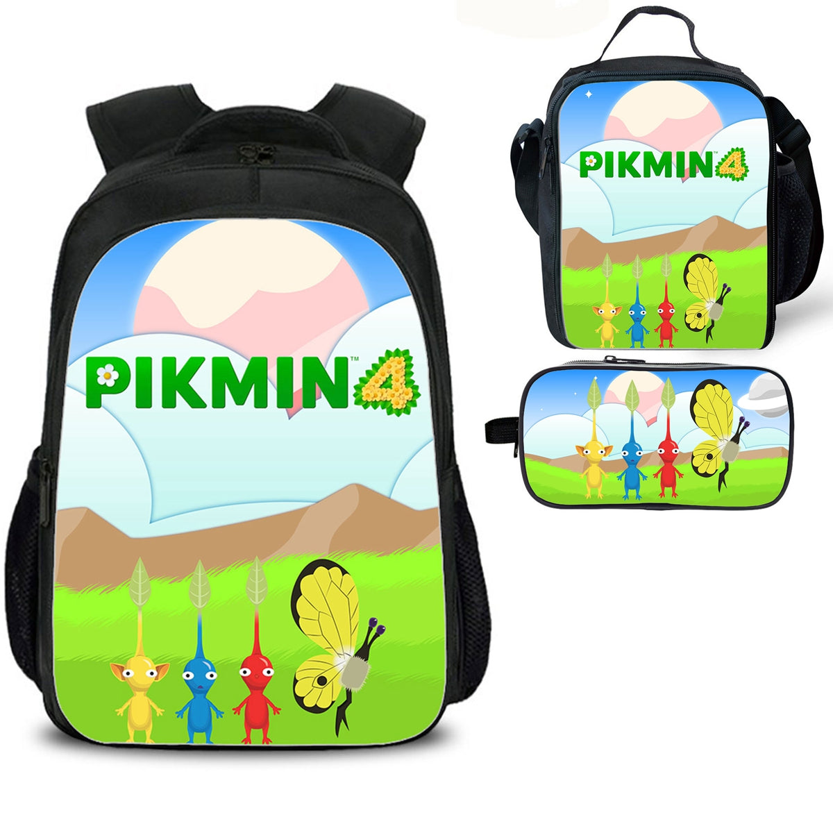 3pcs Poppy Playtime Backpack & Lunch Box Child Students School Bag  Rucksack, Lunch Bag, Pencil Case, Gamer Merchandise Only Pencil Case 4d5a, Only Pencil Case