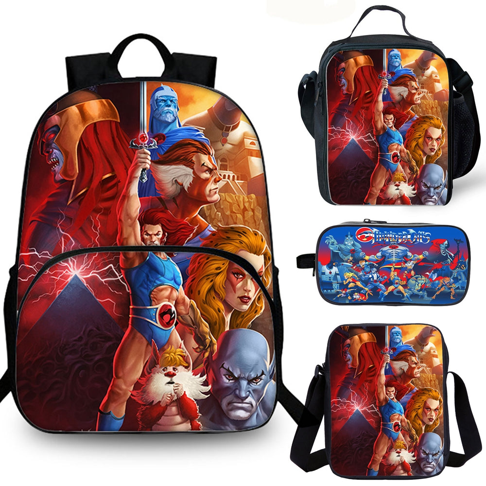 Marvel Avengers 5 Pc Kids Backpack Set Lunch Box Key Chain Pencil Case  Carabiner Multicoloured : Target