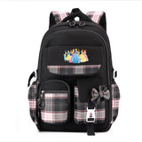 Girl's Princess 17" School Backpack Multiple Front Pockets Fashion Backpack Kid's Gift