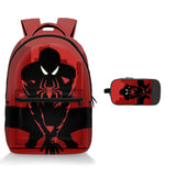Spiderman 16" Backpack Allover Print School Backpack with Pencil Case 2 Pieces Combo 2024 New Merch Ideal Gift