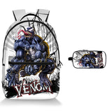 Venom 16" Backpack Allover Print School Backpack with Pencil Case 2 Pieces Combo 2024 New Merch Ideal Gift