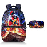 Deadpool and Wolverine 16" Backpack Allover Print School Backpack with Pencil Case 2 Pieces Combo