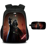 Kids' Star Wars School Backpacks with Pencil Case 2 Pieces Set Gift for Kids