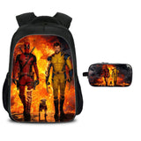 Kids' Deadpool & Wolverine School Backpacks with Pencil Case 2 Pieces Set 2024 New Merch
