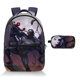 Venom 16" Backpack Allover Print School Backpack with Pencil Case 2 Pieces Combo 2024 New Merch Ideal Gift