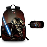 Star Wars 15" Backpack with Pencil Case Kids' School Merch 2 Pieces Combo
