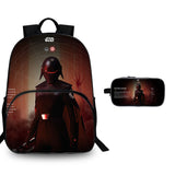 Star Wars 15" Backpack with Pencil Case Kids' School Merch 2 Pieces Combo
