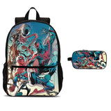 Kids' Venom 18" USB School Backpack with Pencil Case 2 Pieces Combo