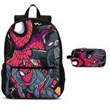 Kids' Spider-Man 18" USB School Backpack with Pencil Case 2 Pieces Combo