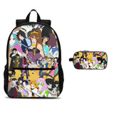 Kids' Demon Slayer 18" USB School Backpack with Pencil Case 2 Pieces Combo