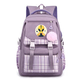 Alien 16" Nylon School Backpack for Girls Backpack with Multiple Pockets Gift for Kids