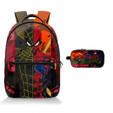 Spiderman 16" Backpack Allover Print School Backpack with Pencil Case 2 Pieces Combo 2024 New Merch Ideal Gift
