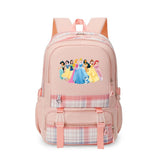 Girls' Princess 17" Nylon School Backpack Waterproof Backpack with Multiple Pockets