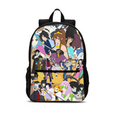 Kids' Demon Slayer 18" Backpack with USB Charging Port School Backpack Ideal Gift