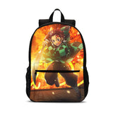 Kids' Demon Slayer 18" Backpack with USB Charging Port School Backpack Ideal Gift