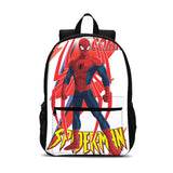 Kids' Spiderman 18" Backpack with USB Charging Port School Backpack Ideal Gift