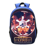 Star Wars Tales of the Empire Backpack Blue School Bag Large Bookbags Trendy Bag